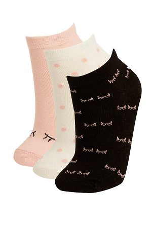 Набор из 3 женских носков с рисунком
