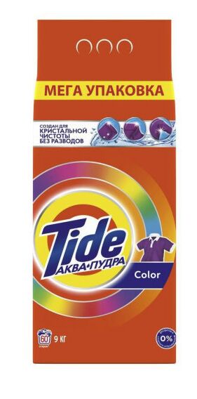 TIDE® Автомат СМС порошок "Color", 9кг