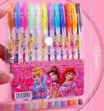 Ручки с блестками &quot;Princess&quot; 12цв.