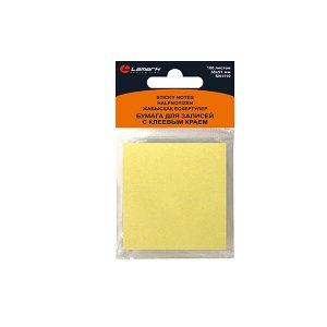 Бумага для заметок с клеевым краем "Lamark" 38х51 мм желтая пастель 1/12 арт. 1110-YL