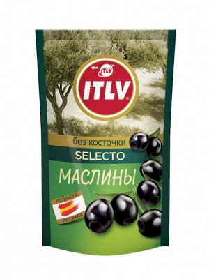 ИТЛВ Маслины черные без кост 170г дой-пак (1х20), (#16) Испания (шк - 7397)