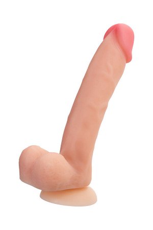 Фаллоимитатор RealStick Silicone Henry C, 25 см, Ø 4,3 см, телесный