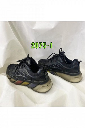 Женские кроссовки 2075-1 черные