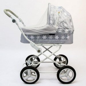 Универсальная москитная сетка на детскую коляску, 80х100, цвет белый