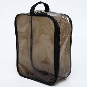Набор сумок в роддом, 3 шт., цветной ПВХ, цвет черный