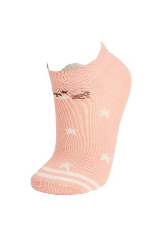 Комплект из 3 коротких носков из хлопка для девочек