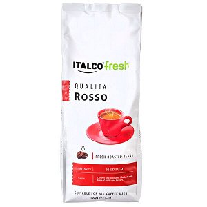 кофе ITALCO QUALITA ROSSO 1 кг зерно