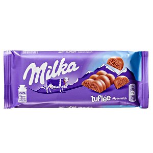 Milka Шоколад Милка Luflee Alpenmilch 100 г