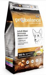 ProBalance Immuno Adult Maxi сухой корм для собак крупных порд Курица 3кг