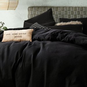 Viva home textile Комплект постельного белья Однотонный Сатин CS020
