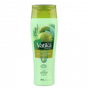 Шампунь для волос Dabur VATIKA Naturals Nourish &amp; Protect, питание и защита, 200 мл