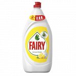 FAIRY Средство для мытья посуды Сочный лимон 1.35л