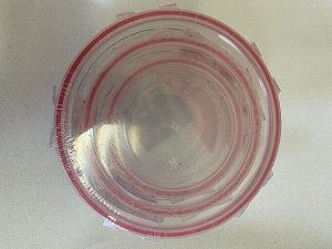 Набор круглых контейнеров пластик для хранения продуктов 3 шт.