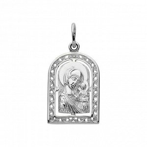 Подвеска посеребрение "Икона православная" 52-02830, цвет серебро