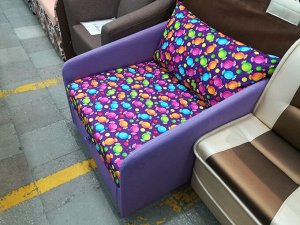 Кресло-кровать Лео (поролон) + 1 подушка