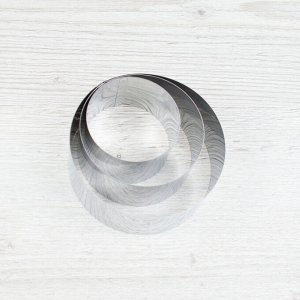 Набор кондитерских форм "Кольцо" 3 шт