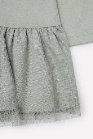 Платье для девочки Crockid КР 5711 оливковый хаки к299