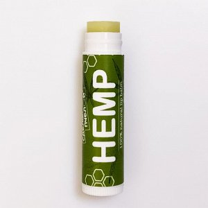 100% натуральный бальзам для губ с пчелиным воском HEMP 4,25 гр.