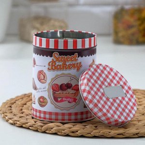 Банка для сыпучих продуктов «Печенье», 13,8x10,5x10,5 см, с откидным носиком