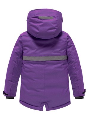 Горнолыжный костюм Valianly детский темно-фиолетового цвета 9004TF
