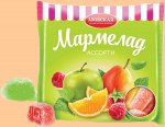 Мармелад АЗОВ желейный Ассорти коррекс 300г. (1х12) (#8) Россия (шк 2678)