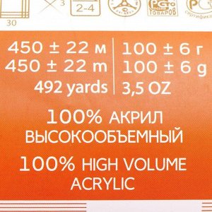 Пряжа "Бисерная" 100% акрил 450м/100гр (279-Шампанское)