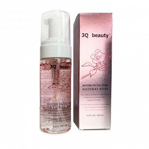 3Q BEAUTY, Пенка-мусс для умывания Natural Rose, 150 мл