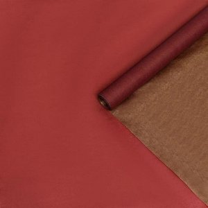 Пергамент флористический "Бордовый", 0,6 х 10 м, 45 г/м2