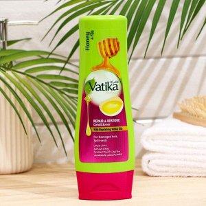 Кондиционер для волос Dabur VATIKA Naturals Repair &amp; Restore, исцеление и восстановление, 200 мл