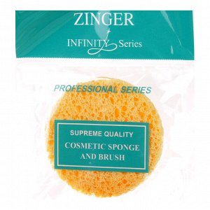 Спонж для умывания круглый Zinger Puff-202