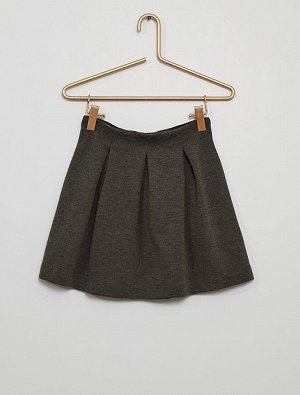 Короткая юбка из эластичного трикотажа