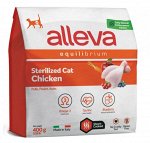 Alleva Equilibrium сухой корм для кошек с курицей 400гр