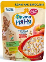ФРУТОНЯНЯ Каша для варки 200г гречка-яблоко-персик