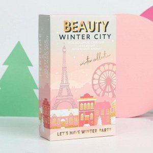 Подарочный набор: парфюм и волшебные блёстки для лица и тела Winter city