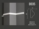 Молдинг DD35 Decor-Dizayn из дюрополимера 25*12мм 2м 1/100