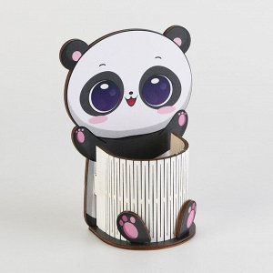 Органайзер для канцтоваров "Панда" 10.2х14.4 см