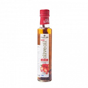 Масло Delphi оливковое Extra Virgin с перцем чили CRETAN MILL