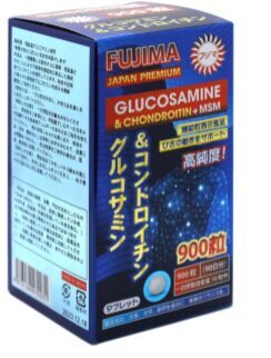 Глюкозамин+Хондроитин+MSM Fujima (900таб на 90 дней )