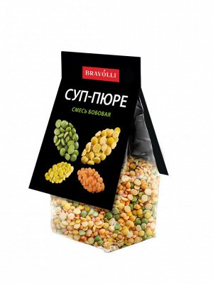 Крупа  "Bravolli!" Суп-пюре смесь бобовая 350г (1х11) (#15) Россия (шк 5135)