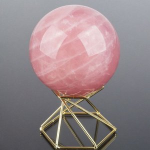 Шар из мадагаскарского Розового кварца
