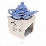 ARL034 Аромалампа Чайник, 6х6,5х10,5см, керамика, ручная роспись