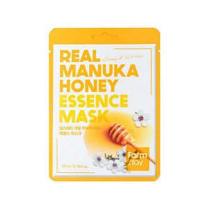 Farm Stay Тканевая маска для лица с экстрактом меда Real Manuka Honey Essence Mask, 23мл