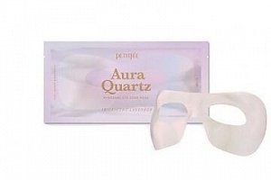 Гидрогелевая маска для области вокруг глаз с жемчужным протеином и лавандой  Aura Quartz Hydrogel Eye Zone Mask Iridescent Lavender