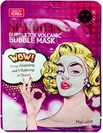 Meloso Кислородная маска с вулканическим пеплом Sparkling Bubbletox Volcanic Bubble Mask, 25 мл