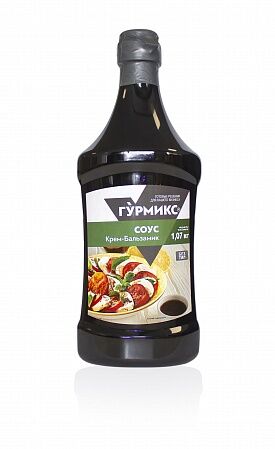 Соус "Гурмикс" КРЕМ-БАЛЬЗАМИК 1кг, ПЭТ/бутылка (1х6) (1#15) Россия () (шк 0454) р