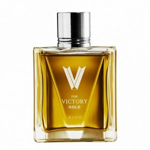 Туалетная вода Avon V for Victory Gold для него, 75 мл