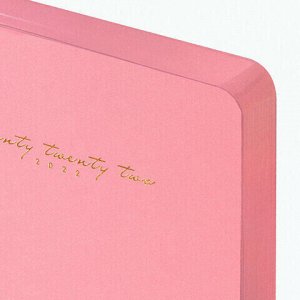 Ежедневник датированный 2022 А5 138x213 мм BRAUBERG "Pastel", под кожу, розовый, 112856