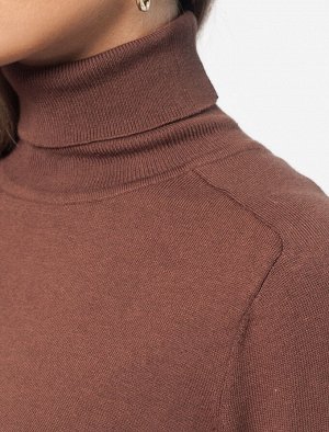 Эластичный свитер тонкой вязки из хлопка с вискозой