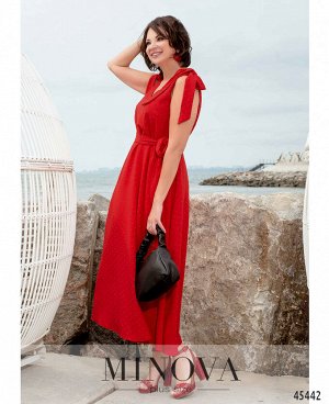 Платье №2281-красный