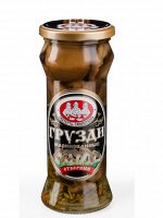 АКЦИЯ Грибы &quot;Скатерть-самобранка&quot; грузди маринованные 370 мл,330г. с/б (1х12), (#14), Россия^  (шк 1344)
